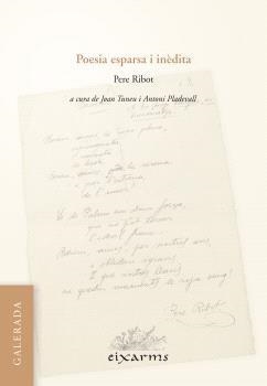 Poesia esparsa i inèdita | 9788412891133 | , Pere Ribot i Sunyer
