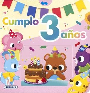 Cumplo 3 años | 9788410845220 | , Susaeta ediciones