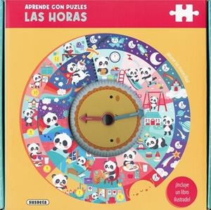 Aprende las horas con el panda | 9788410849181 | Susaeta Ediciones,