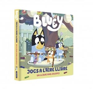 Bluey. Llibre de cartró amb solapes - Joc a l'aire lliure | 9788448872748 | BLUEY, Bluey