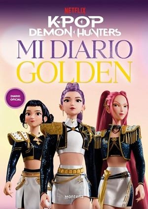 KPop Demon Hunters: mi diario golden | 9791387973377 | Netflix, Netflix