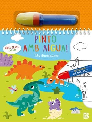 PINTO AMB AIGUA-ELS DINOSAURES | 9789403242866 | , Ballon