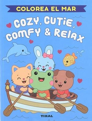 Cozie, cutie, comfy & relax. Colorea el mar | 9788499285504 | Susaeta Ediciones, Susaeta