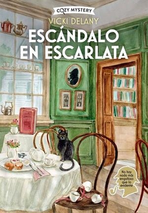 Escándalo en escarlata (Cozy Mystery) | 9791387752248 | Delany, Vicki