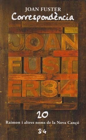 Correspondència 20: Raimon i altres noms de la Nova Cançó | 9788417469795 | Fuster, Joan