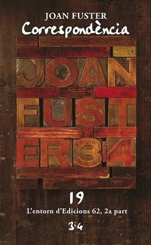 Correspondència 19: L'entorn d'Edicions 62, 2a part | 9788417469603 | Fuster, Joan