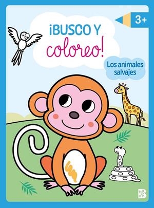 BUSCO Y COLOREO - LOS ANIMALES SALVAJES | 9789403246062 | , Ballon