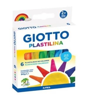 Plastilina Giotto Caja 6 Colores | 8000144009787