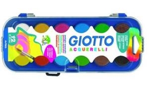 Giotto Acuarelas 30 Mm. Est. 12 Uds. | 8000825967702