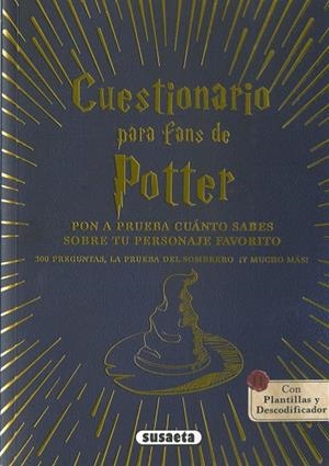 Cuestionario para fans de Potter. Pon a prueba cuánto sabes de tu personaje favo | 9788410847026 | Krichtel, Janika