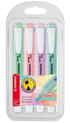 STABILO SWING COOL COLOR PASTEL PACK 4 | 4006381527422