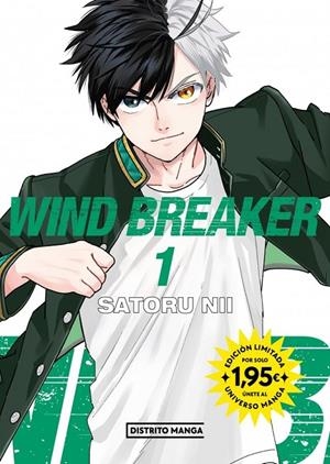 Wind Breaker 1 (Shônen) | 9788410305731 | Nii, Satoru