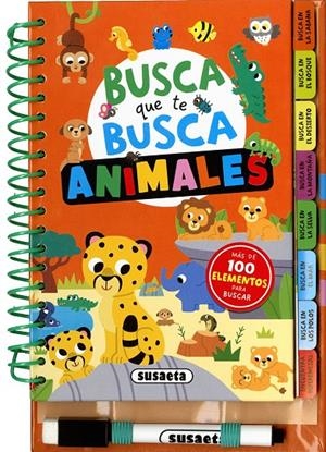Busca que te busca. Animales | 9788410848016 | Martínez, Emma