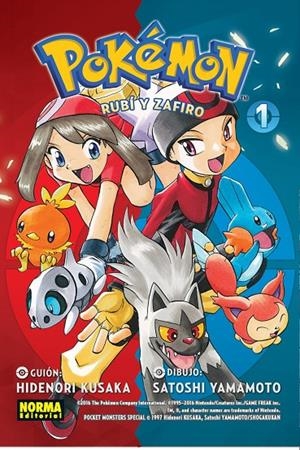 POKEMON 09. ORO, RUBÍ Y ZAFIRO 1 (NUEVO PVP) | 9788467965025 | KUSAKA, HIDENORI / YAMAMOTO, SATOSHI