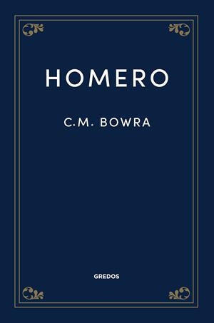 Homero | 9788424940164 | Bowra, C. M.