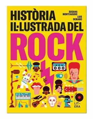 Història il·lustrada del rock | 9788494843969 | Monteagudo Duro, Susana / Demano, Luis