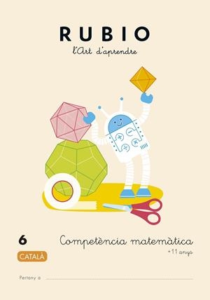Competència matemàtica RUBIO 6 (català) | 9788417427054 | AA.VV.