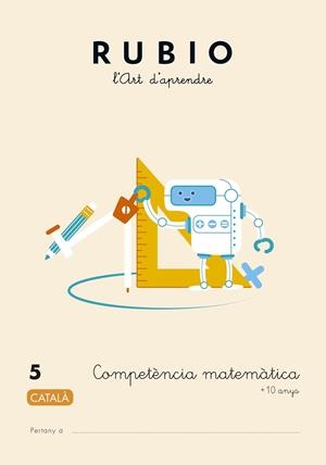 Competència matemàtica RUBIO 5 (català) | 9788417427047 | AA.VV.